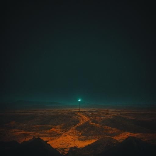 Cinematic Film Still: The Key to Hell