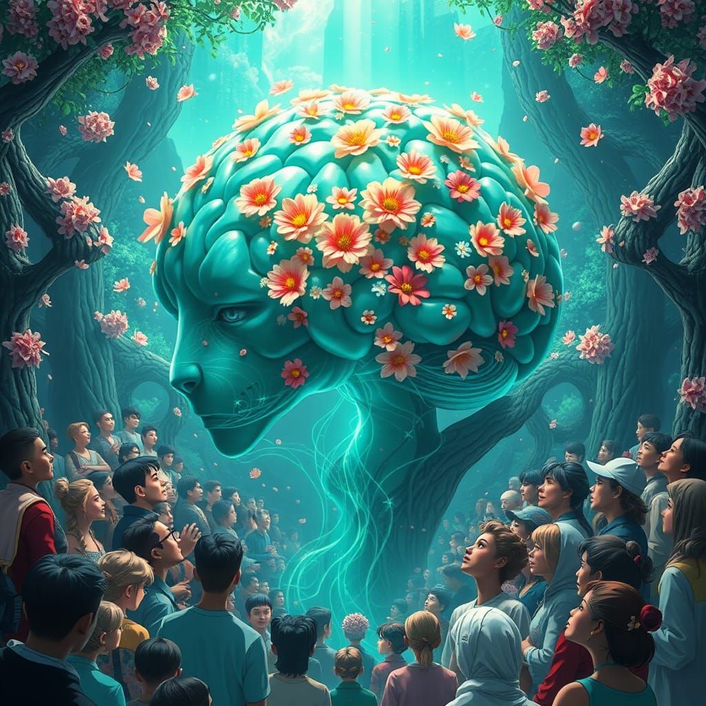 Leopard Queen of Time: 3D Anime-Inspired Art