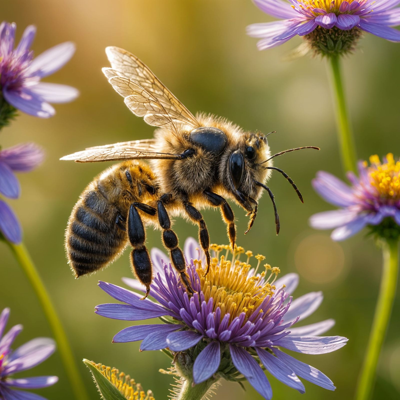 Diligent little worker