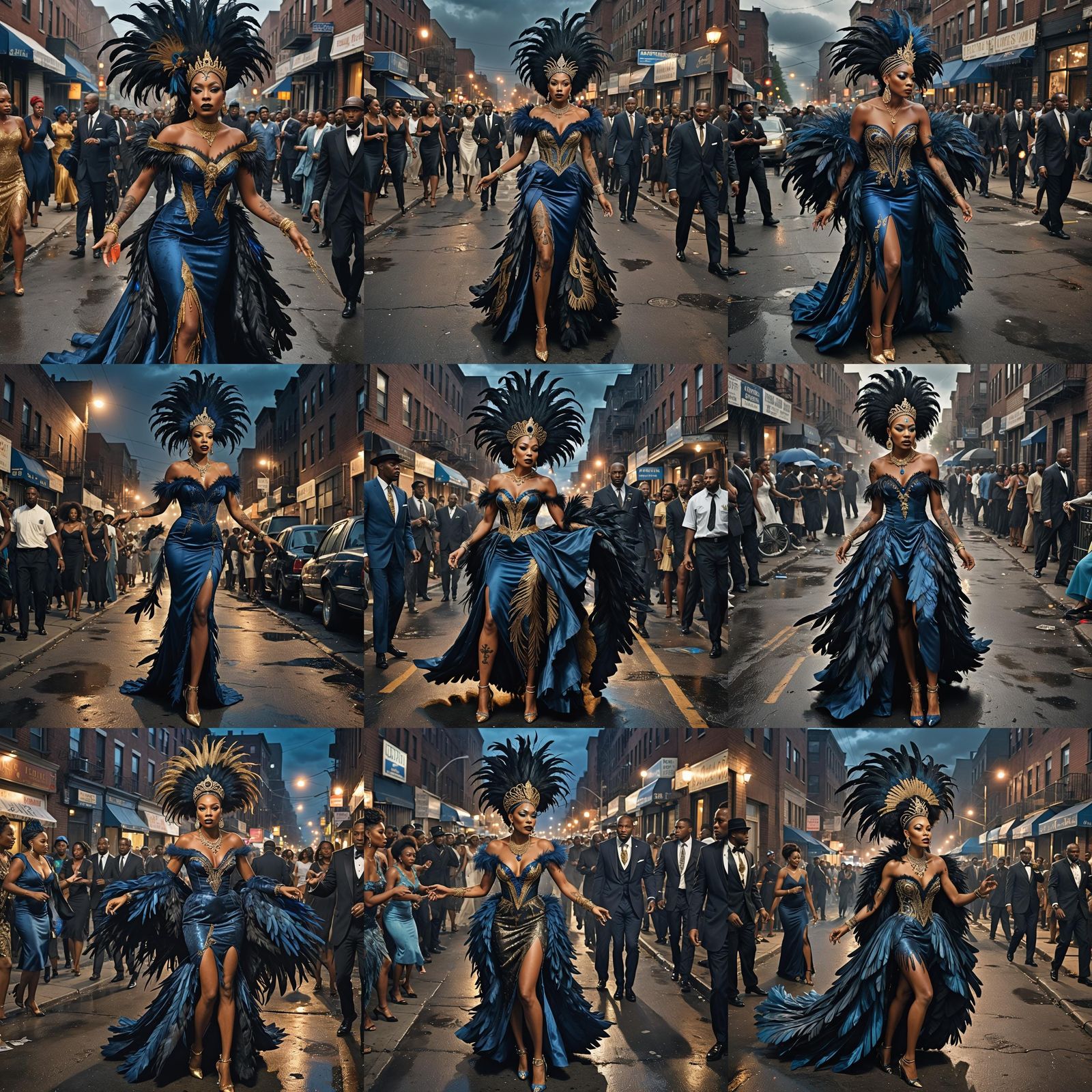 Empress and Warlock Dance in Stormy New York