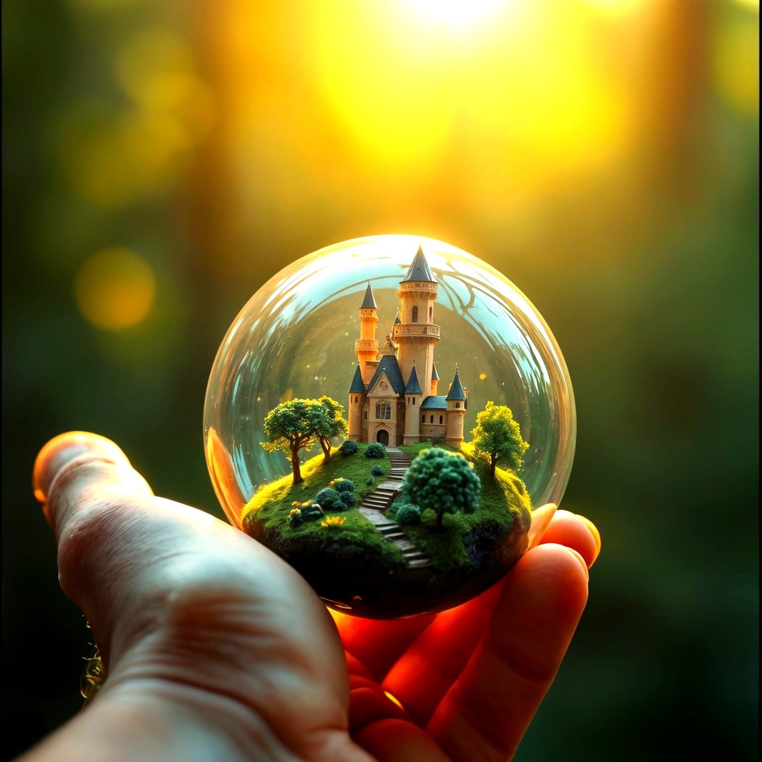 All of Life in a Bubble: Cinematic Film Still