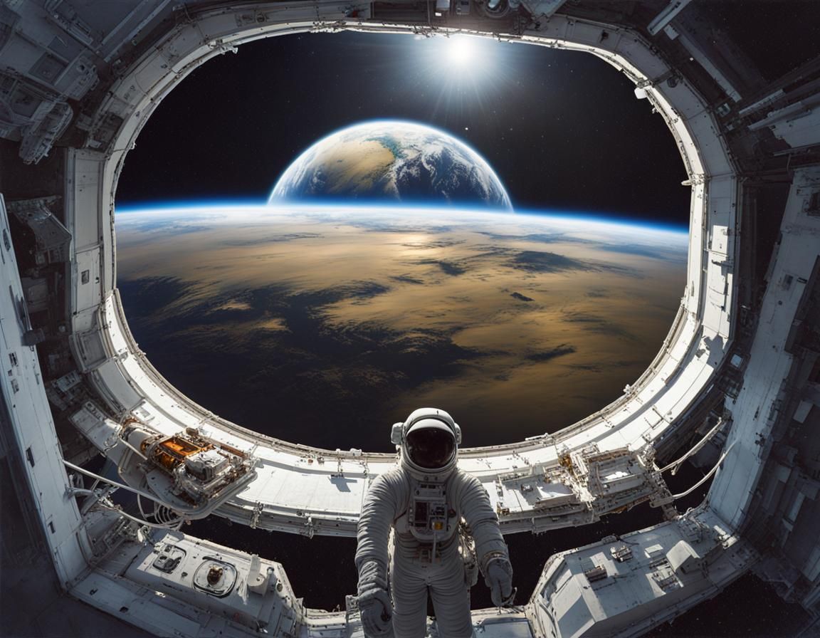 Earth from Space Station, Sinister Celestial Being