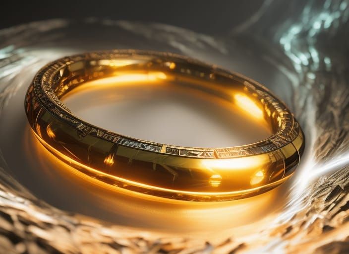 Cyberpunk One Ring: Lord of the Rings Masterpiece