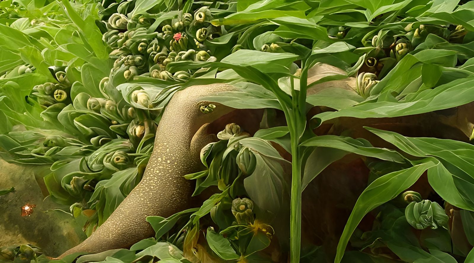 Sunflower Field Under Starry Sky: Hyperrealistic Digital Pai...