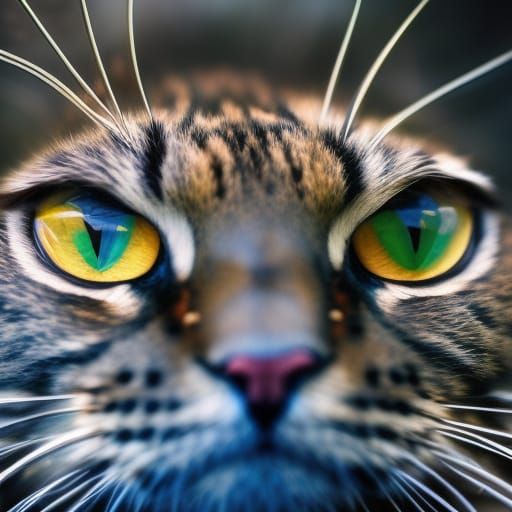 Hyperdetailed Pallas Cat Concept Art