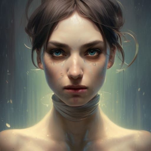 Detailed Portrait in Unreal Engine 5 Style