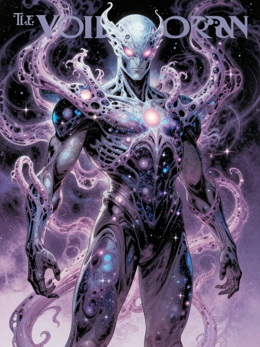 Cosmic Entity Voidborn Comic Cover Art