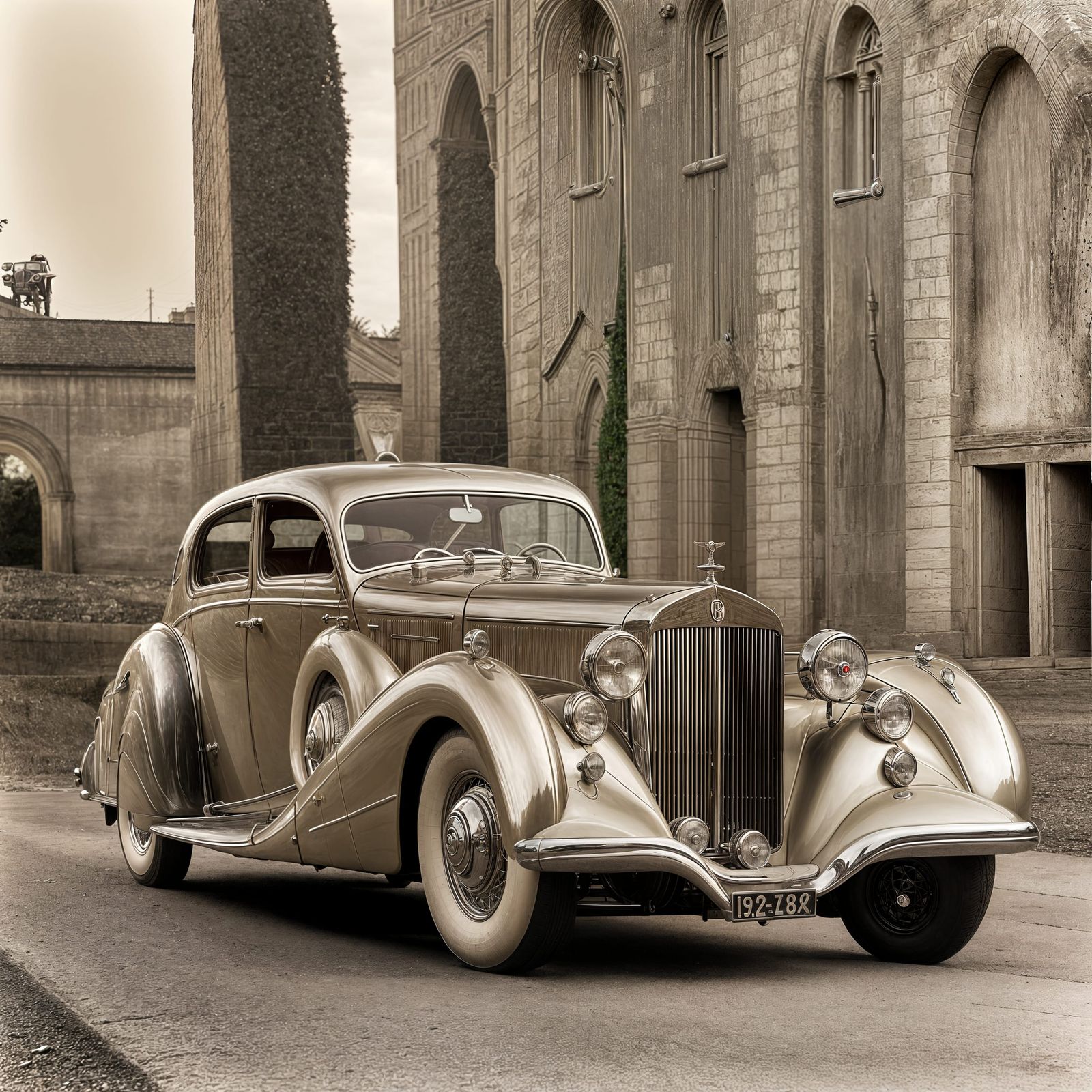1930s Fastback Berline Coupé: Classic Car Design