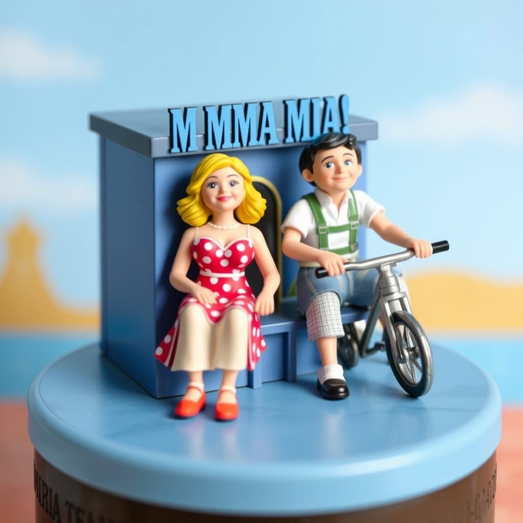 Miniature Mamma Mia! AI-Generated Image