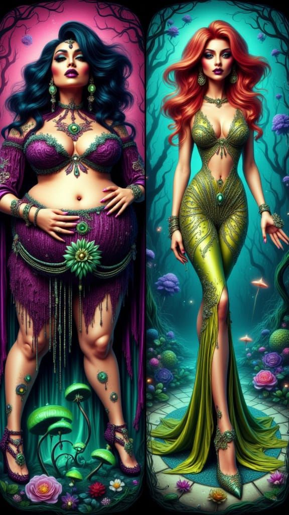 The Little Mermaid's Ursula in an advertisement for a Seawee...