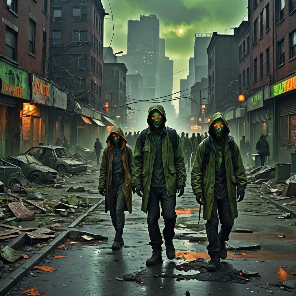 Imagine a world where the outbreak never happened, but a vir...