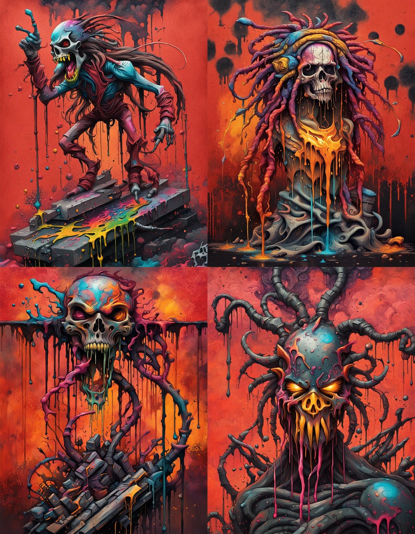 Graffiti Art: Bringer of Dread and War