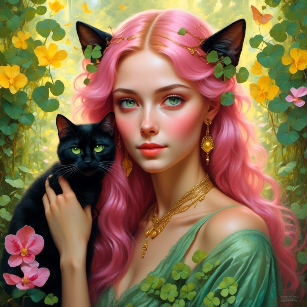 Magical Cat Lady