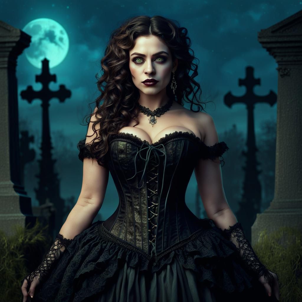 Cajun Bayou Witch Casting Spells in New Orleans