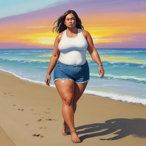 Laura strolling