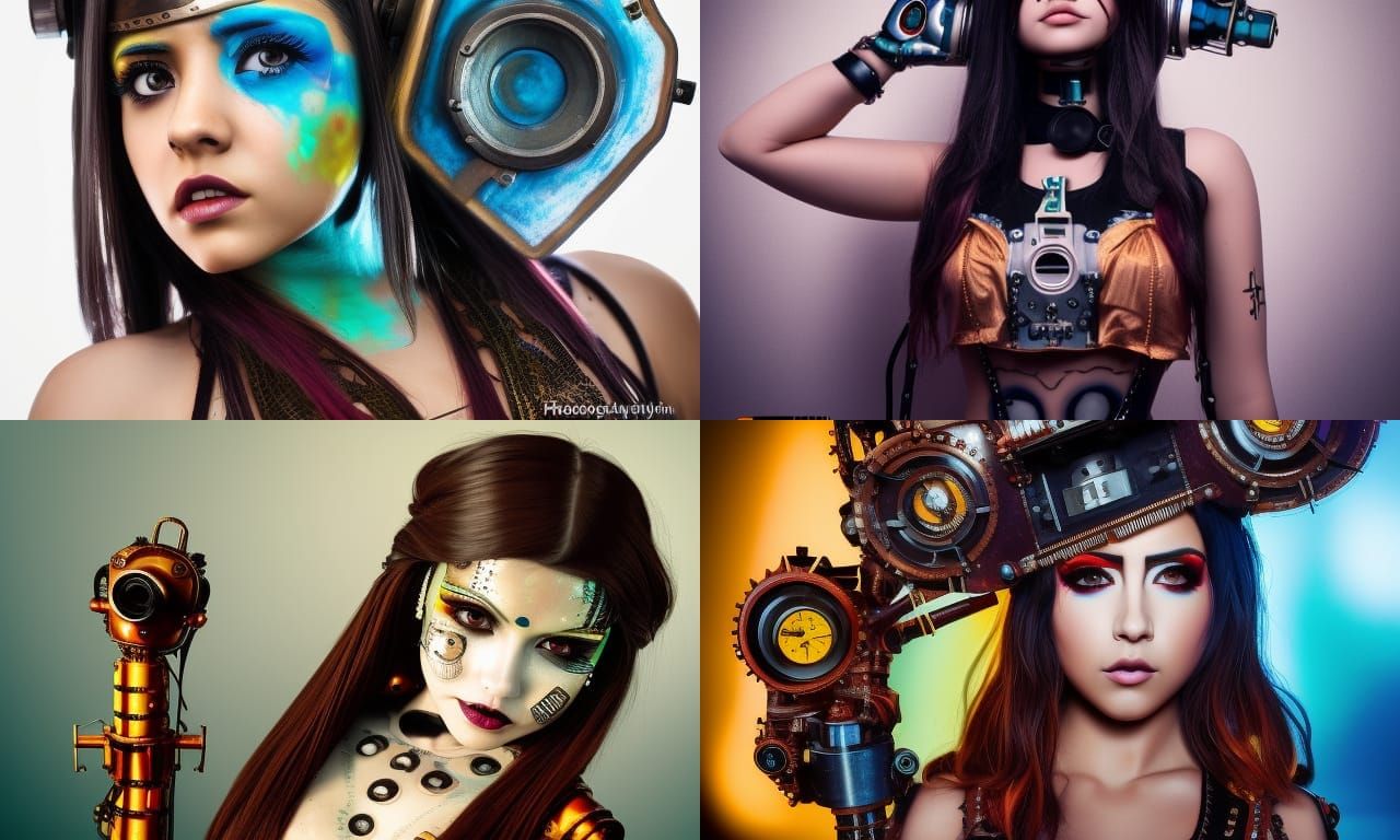 Steampunk Cybabes