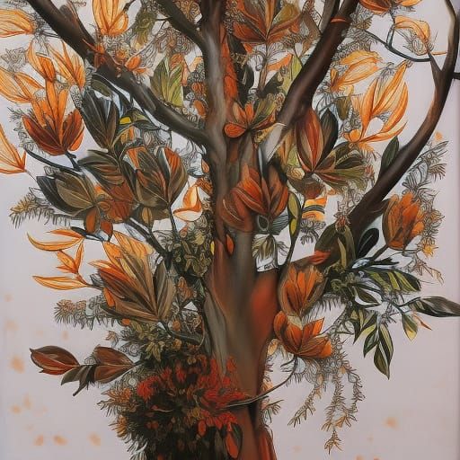 Gumnut Babies: Surrealist Australian Botanical Illustration