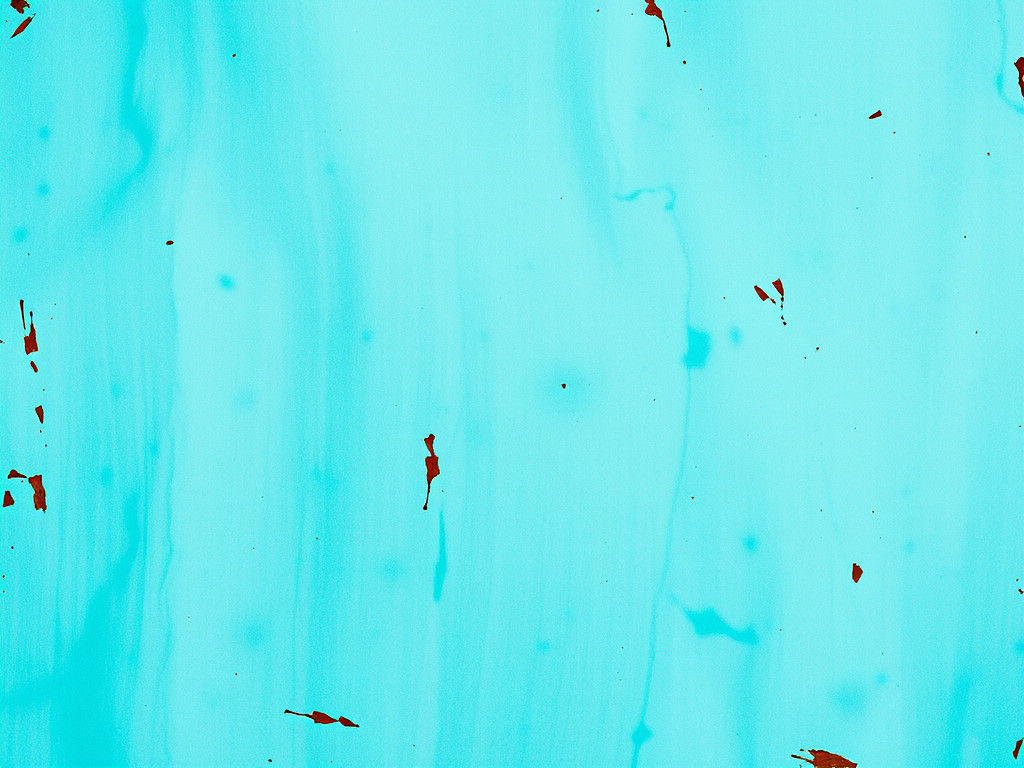 Ultraminimal Aquamarine and Mint Green Parallax Art