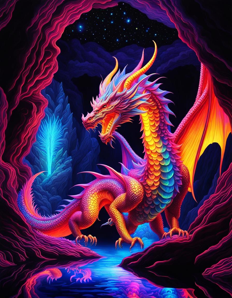 Fluorescent Dragon