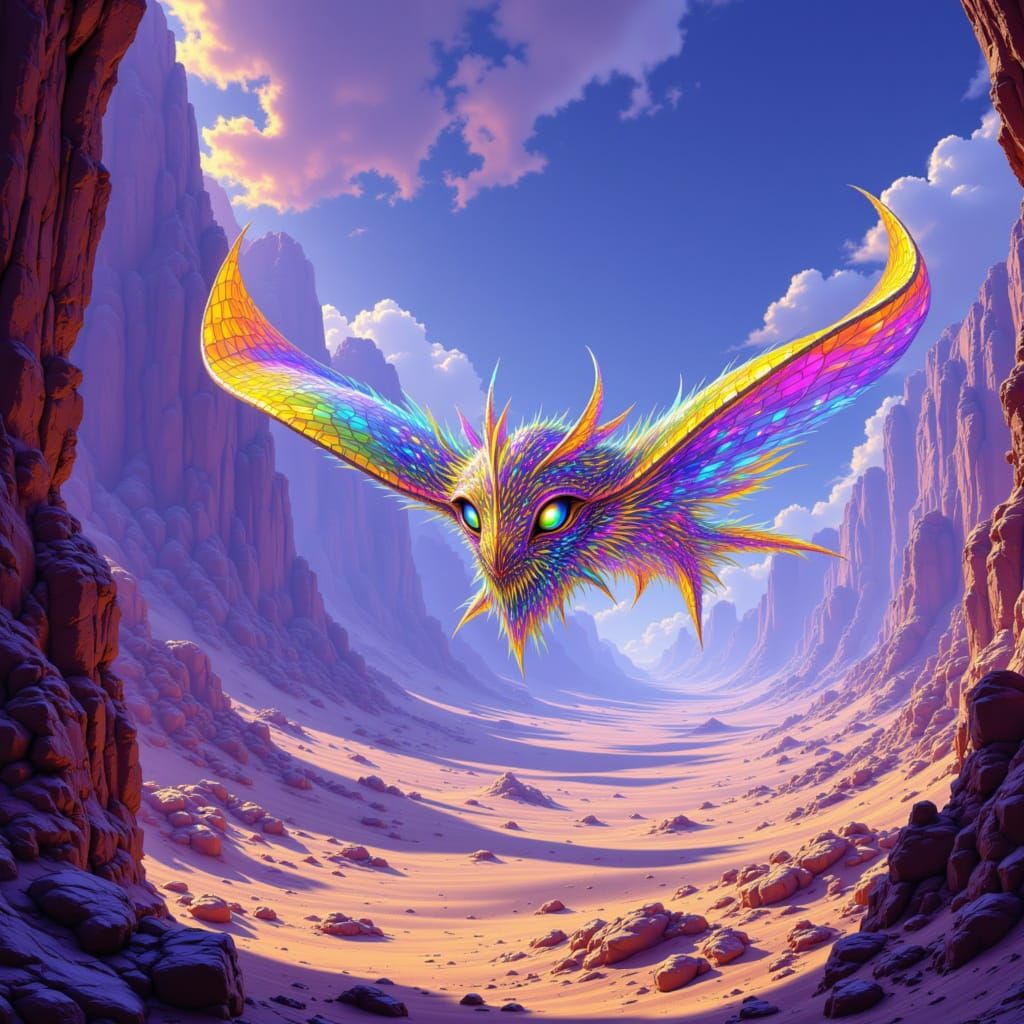 Crystal Skimmers: Flying Mounts in a Gemstone Desert