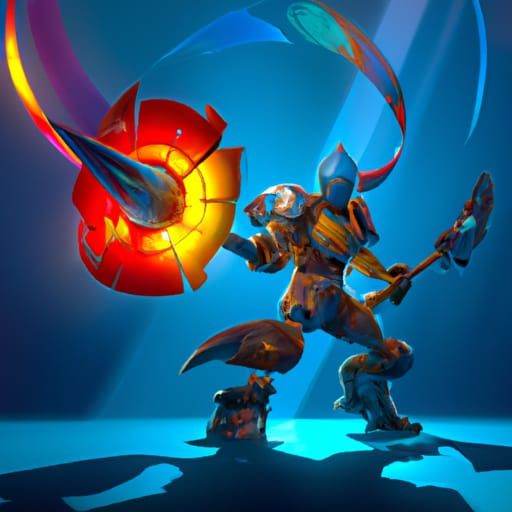 Halo Spartan with Energy Xiphos: 3D Digital Art