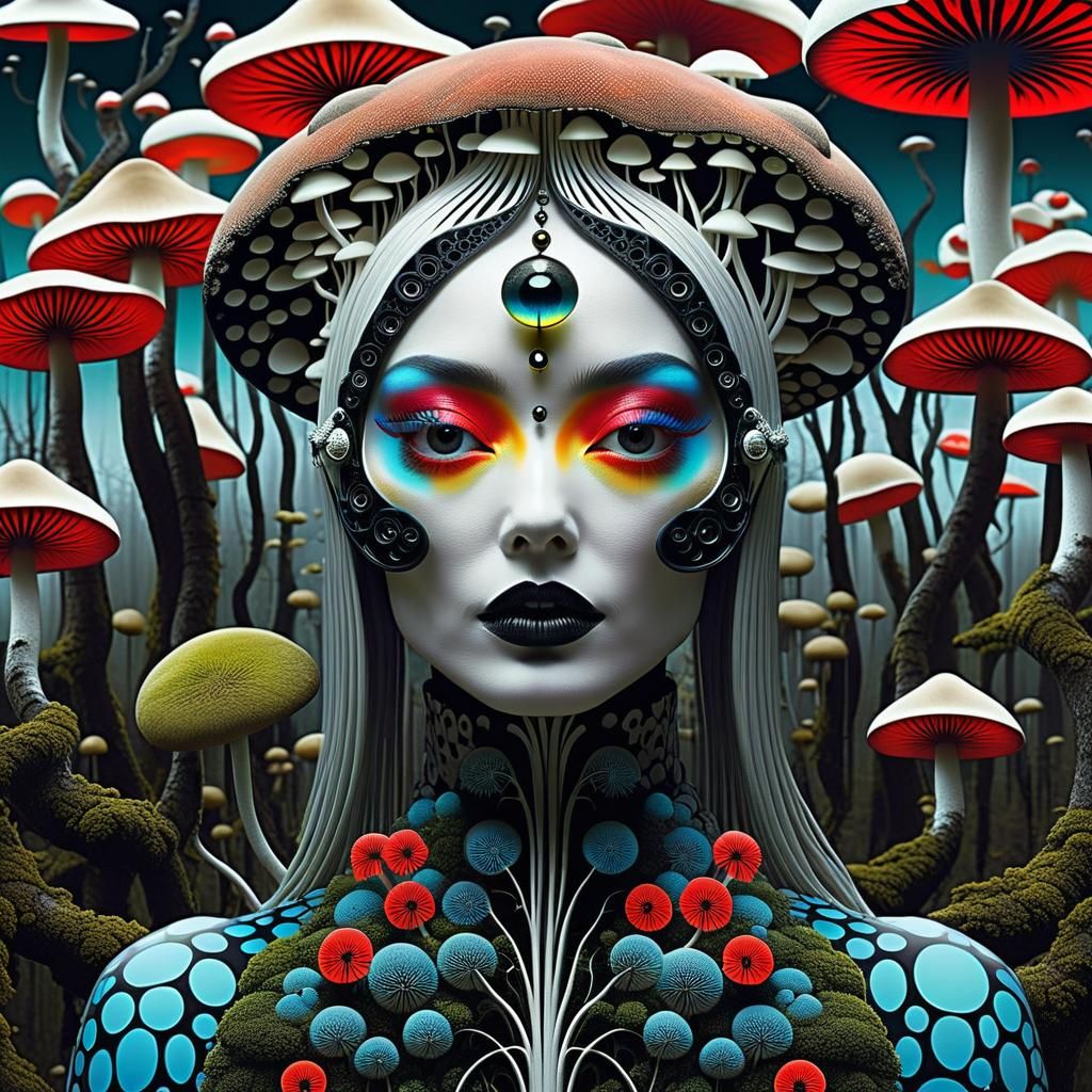 Fungi Girl 13111