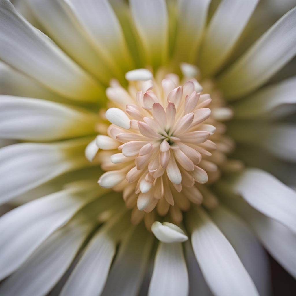 Detailed Close-Up of a Flower