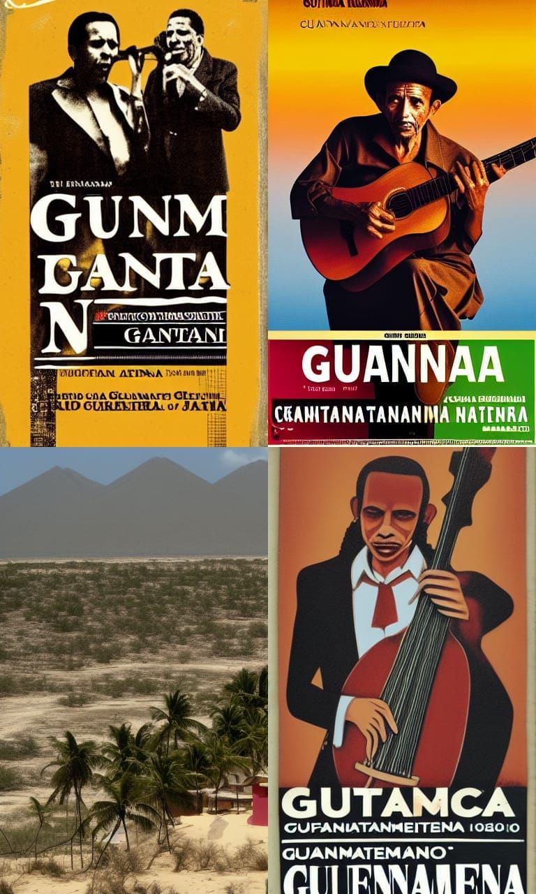 Guantanamera: A Cuban Inspired AI Image