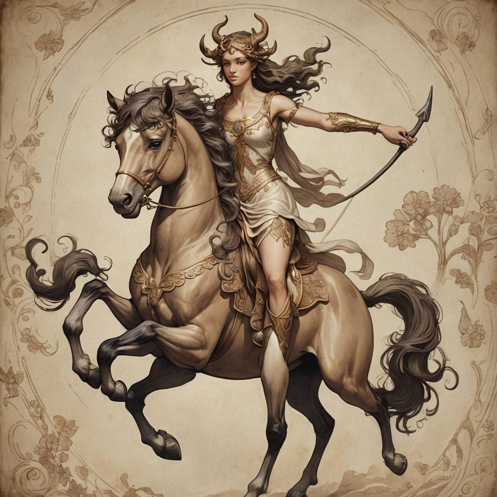 Image of a Beautiful Centaur