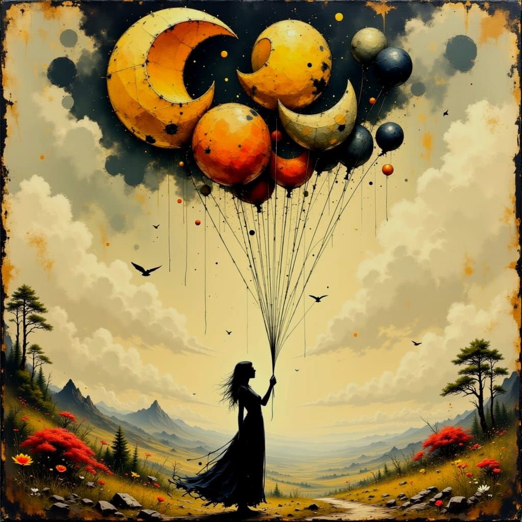 “The night walked down the sky with the moon in her hand.” – Frederic Lawrence Knowles