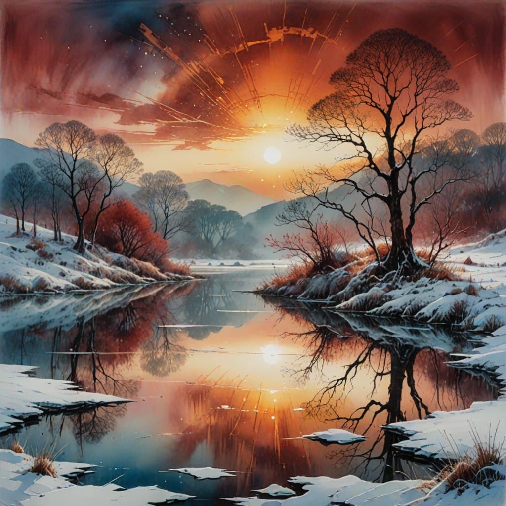 winter landscape