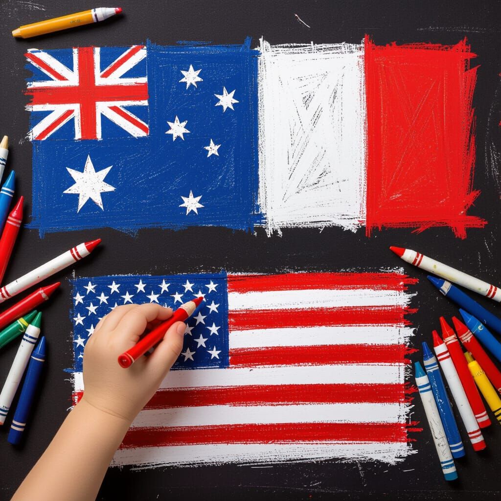 Child's Play Desk: A Matte Painting in 8k