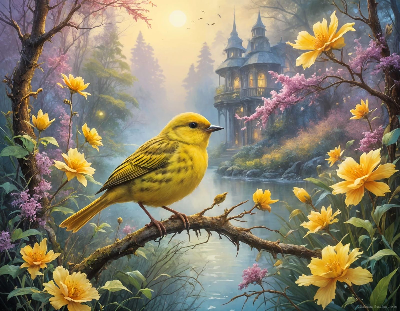 yellow bird