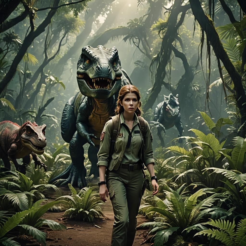 Anna Kendrick in 1950s Sci-Fi Dinosaur Film