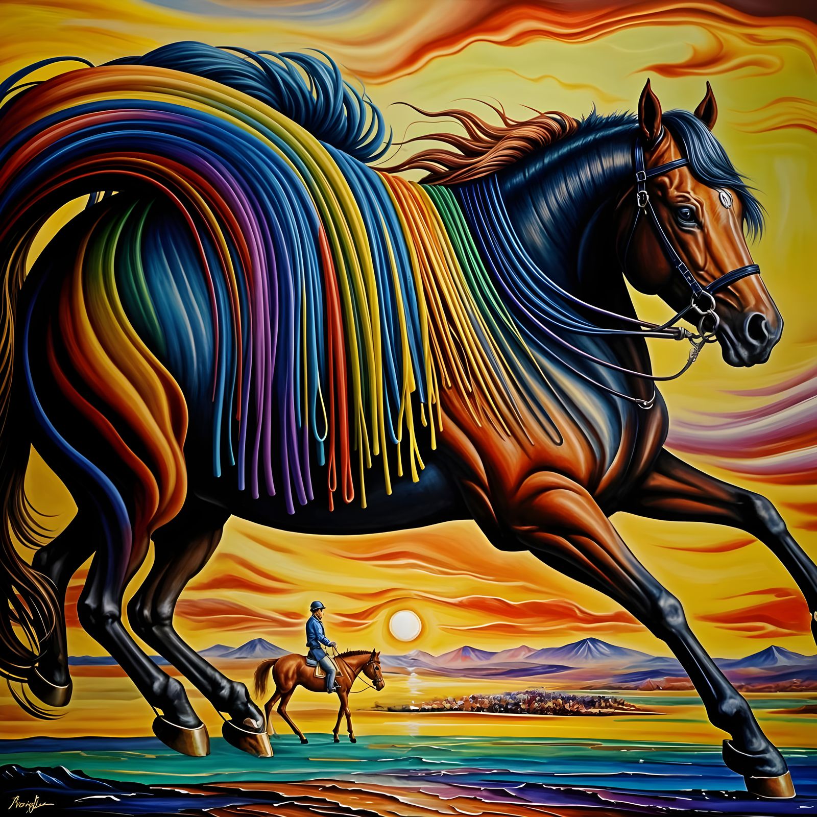 Surreal Dead Horse Ride: Abandon All Hope