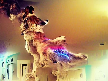 Majestic Rare Dog Portrait