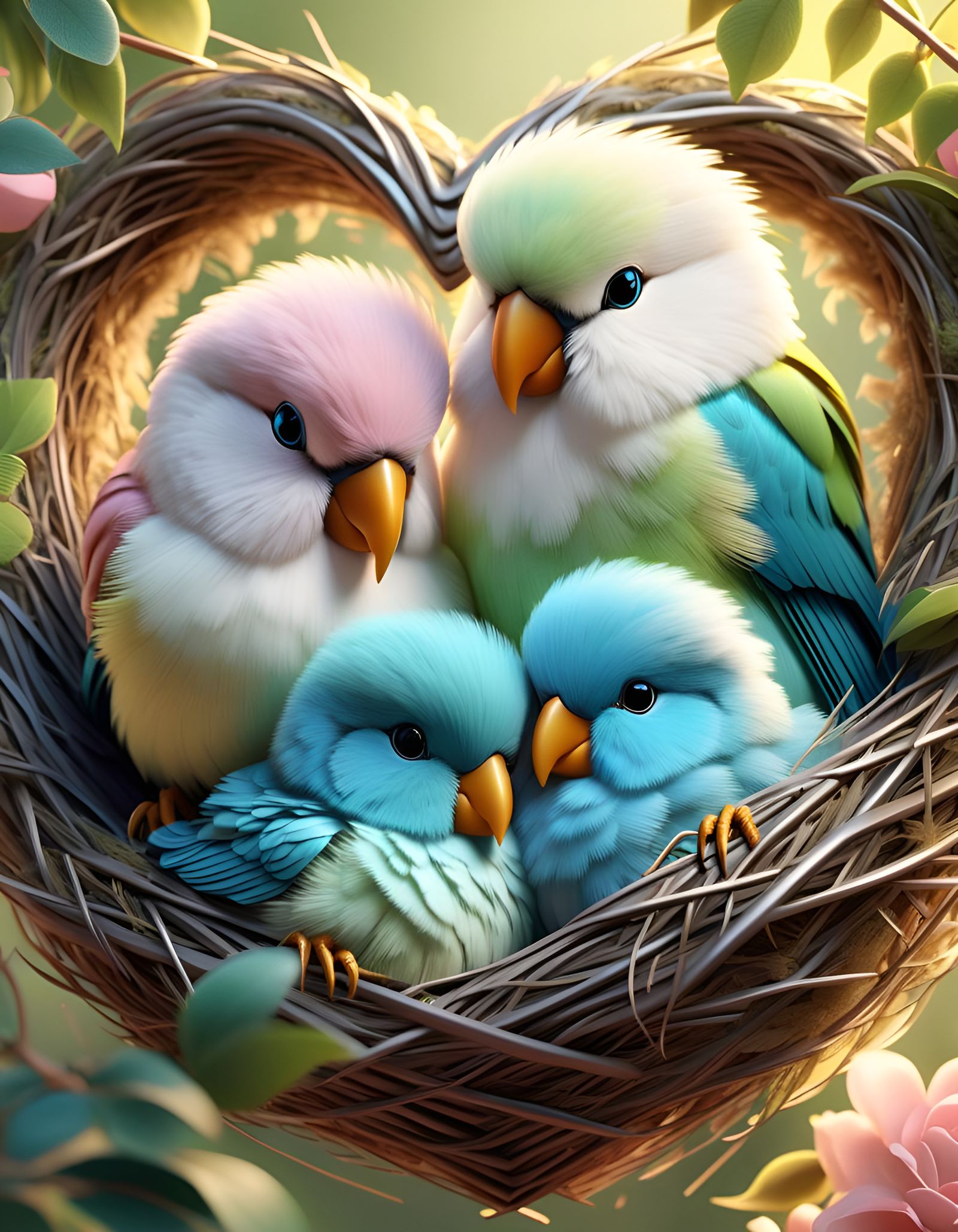 Family Heart Nest