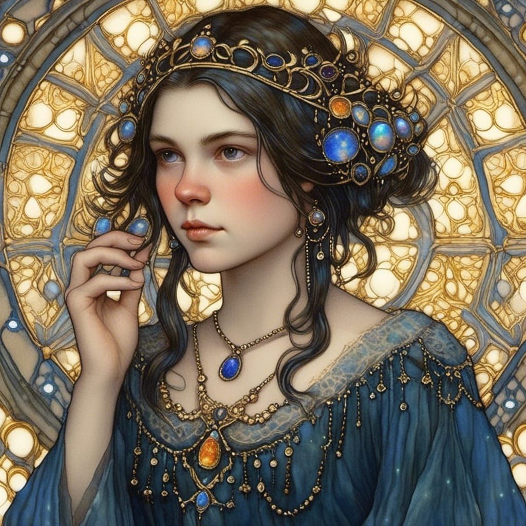 Sparkling Fairycore Fantasy with Twinkling Stars