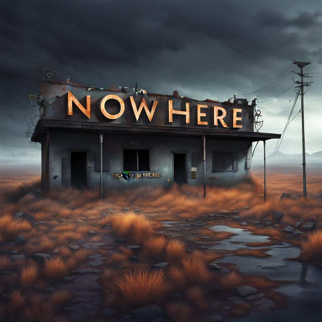 Abstract Trip to Nowhere: AI Generated Concept