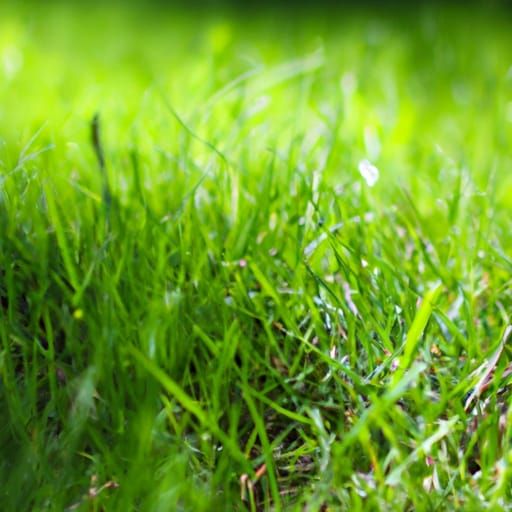Lush Green Grass on a Vibrant Lawn
