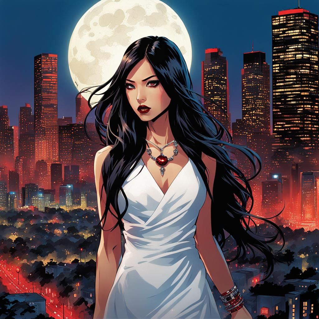 Modern Vampire in Los Angeles, Comic Book Art