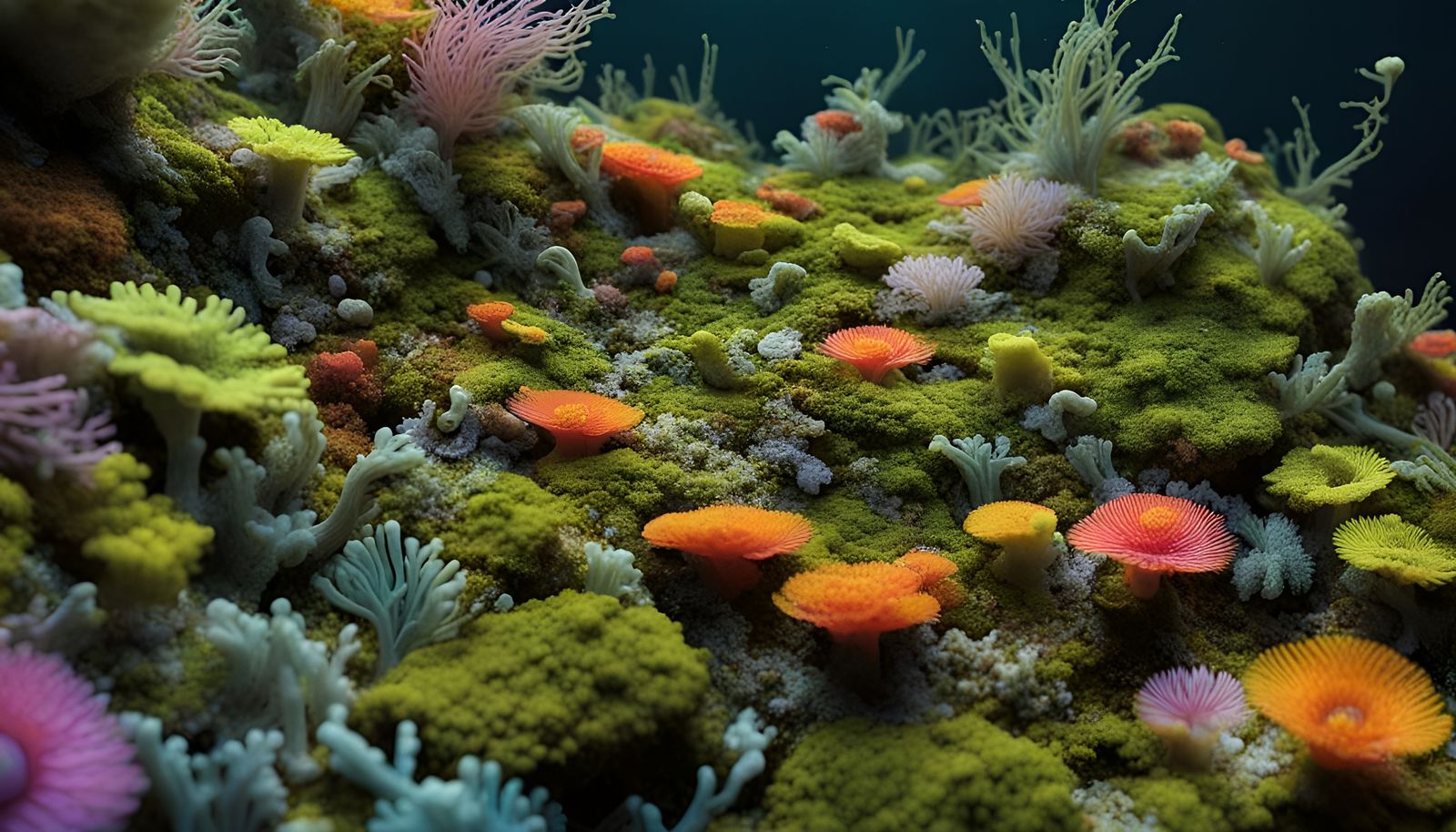 Hyperrealistic NatGeo Documentary Scene: Intricate Hybrid Ec...