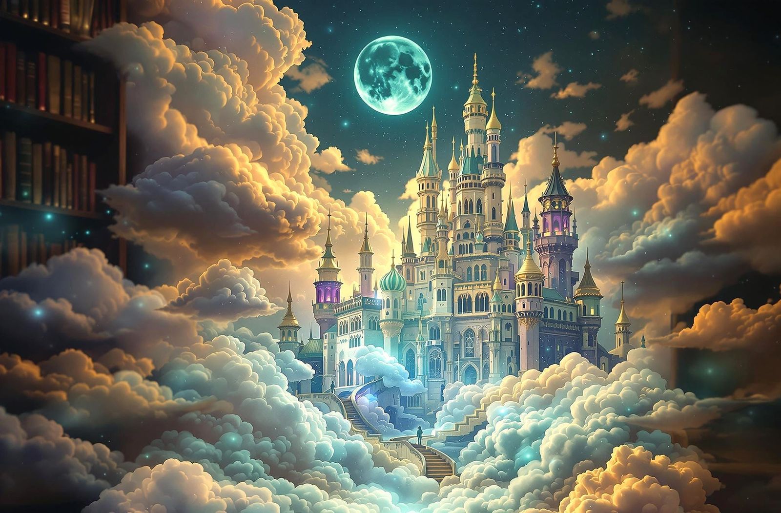 Double exposuremicrocommacrophotographon the palm on the tab...