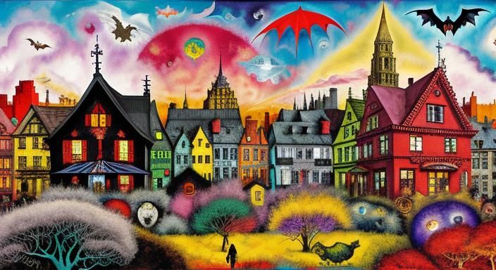 Vampires in Love: A Dark Fantasy Composition