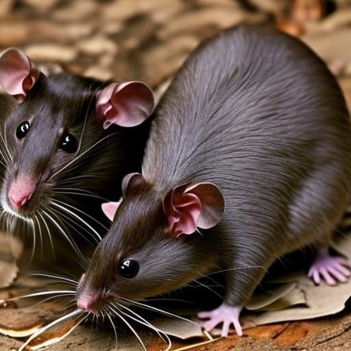 Whimsical Rats Generated From Simple Prompt