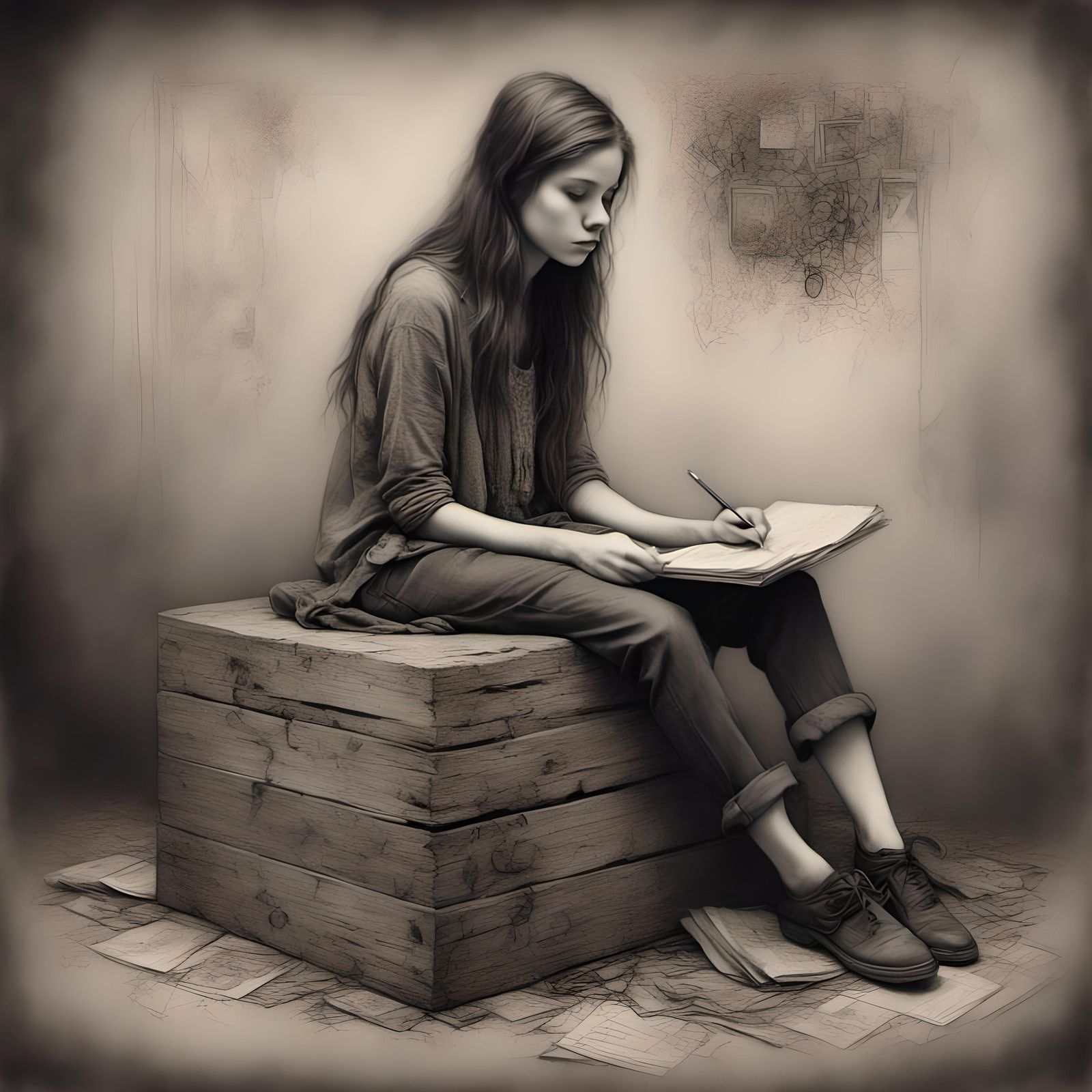 The need for self expression…. creative outlet or mental hea...