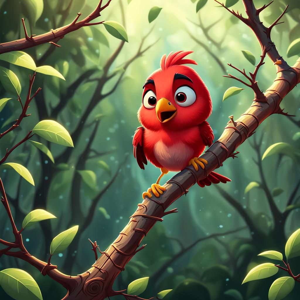 little red bird