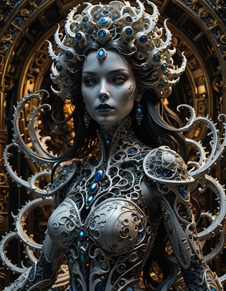 Sculpture Of A Dangerous Beauty