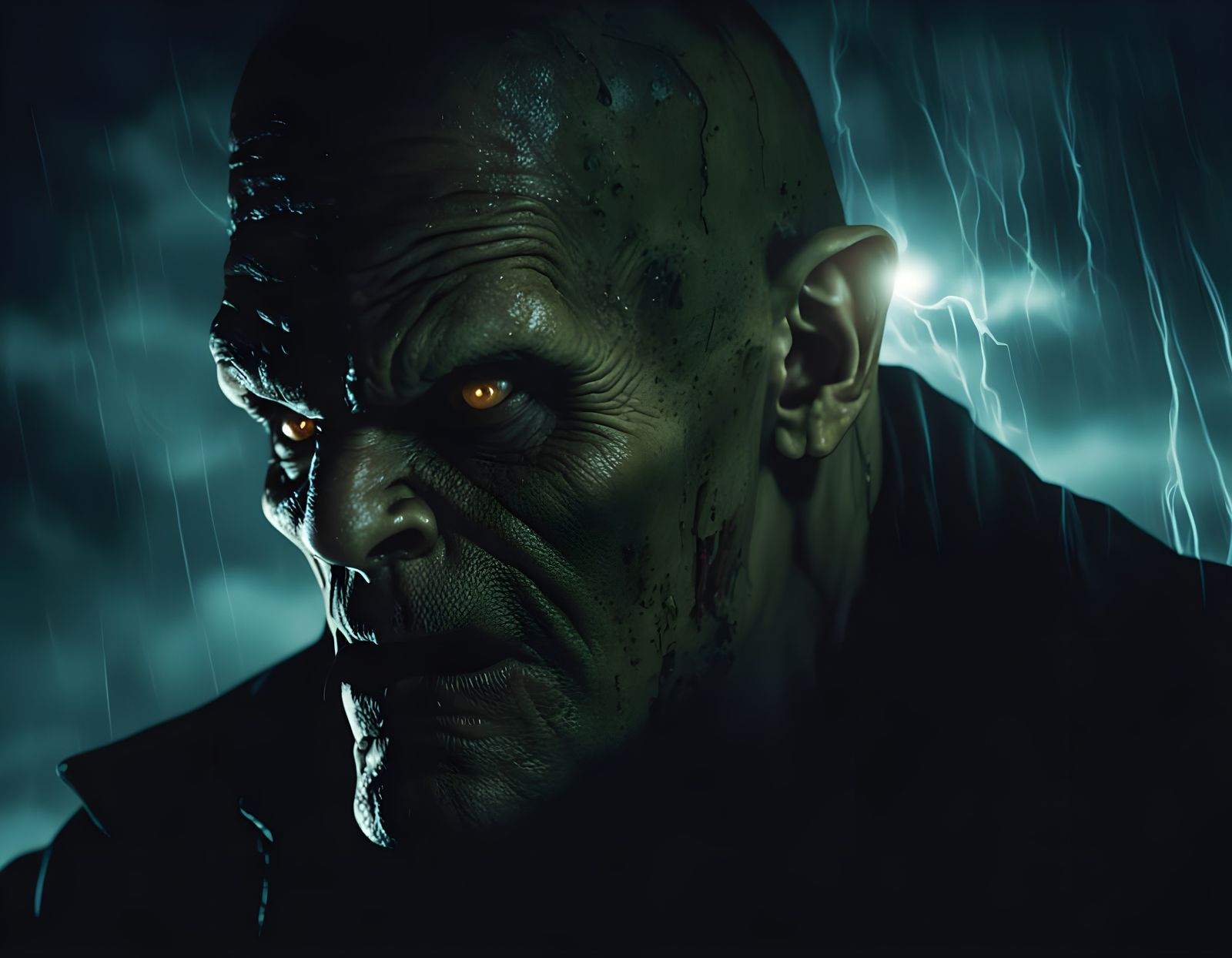 Cyberpunk-Style Horror Icon Reveals Terror in Midnight Light...