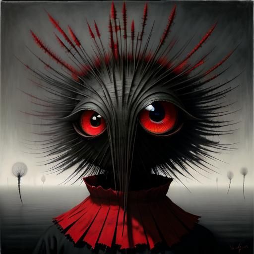 Sinister Surrealism: Eyeballs in Silk Top Hats